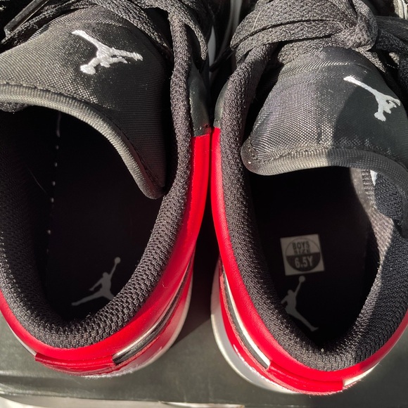 Air Jordan 1 Low ‘Bred Toe’ (gs)